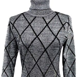 VENUS DRESS Dress Metallic Fibers Sz M Mini